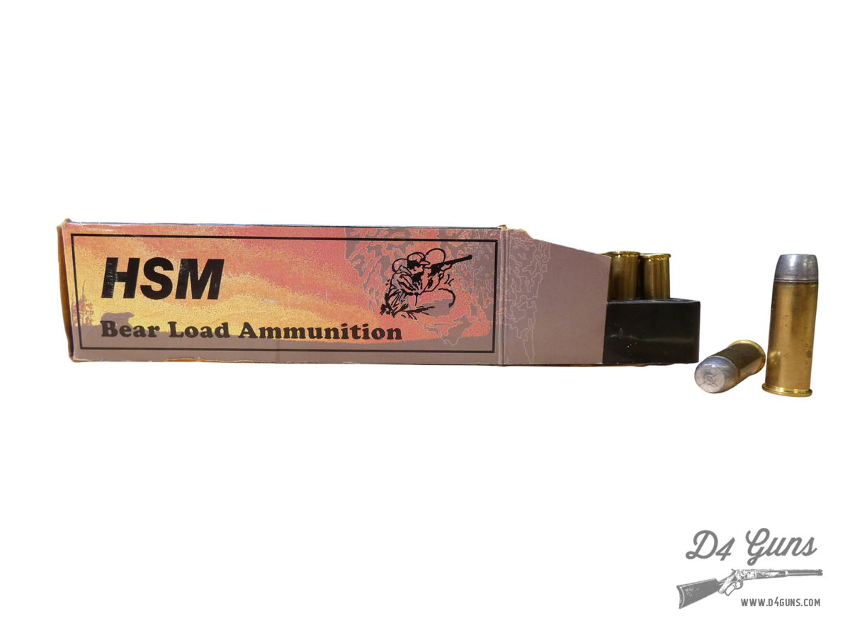 HSM Bear Load .41 Rem Mag 230gr Lead SWC 50 Rounds HSM414N 837306003547 ...