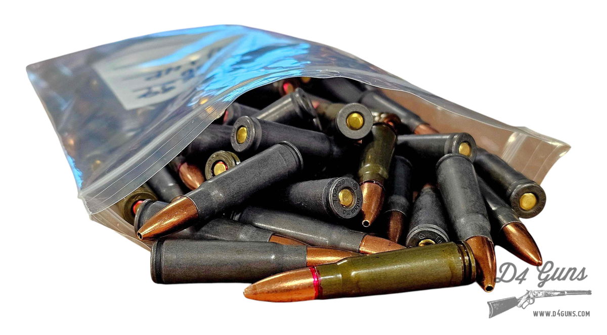 Plinker Pack 7.62x39mm 100 Rounds FMJ & HP | D4 Guns