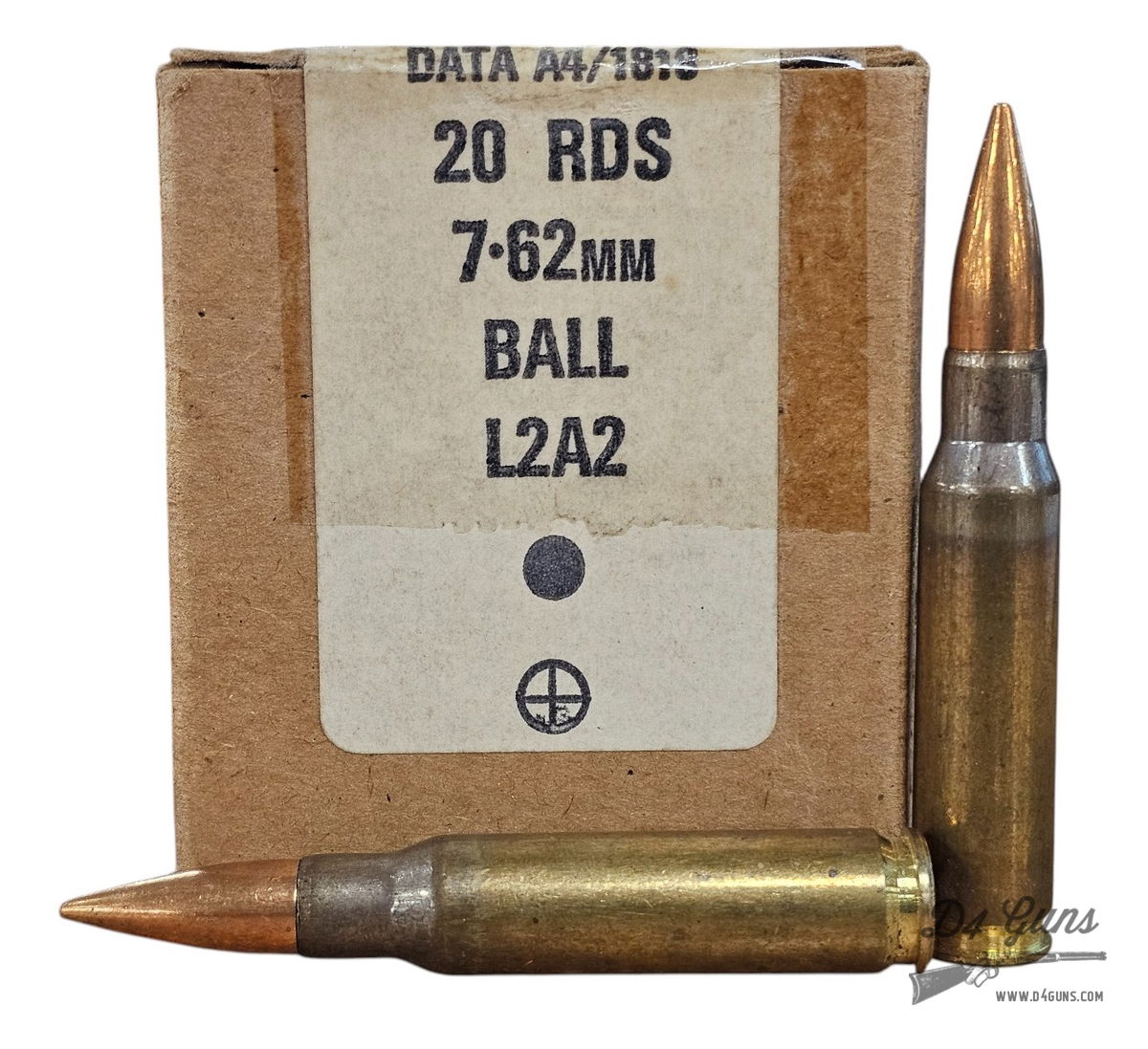Military Surplus 7.62x51mm 150gr FMJ 20 Rounds | D4 Guns
