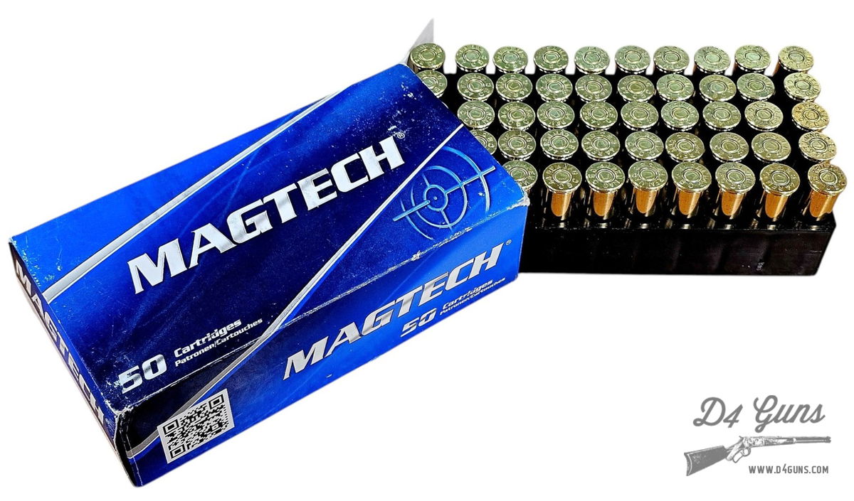 Magtech .44 Mag 240gr FMJ 50 Rounds 44C 754908186310 | D4 Guns