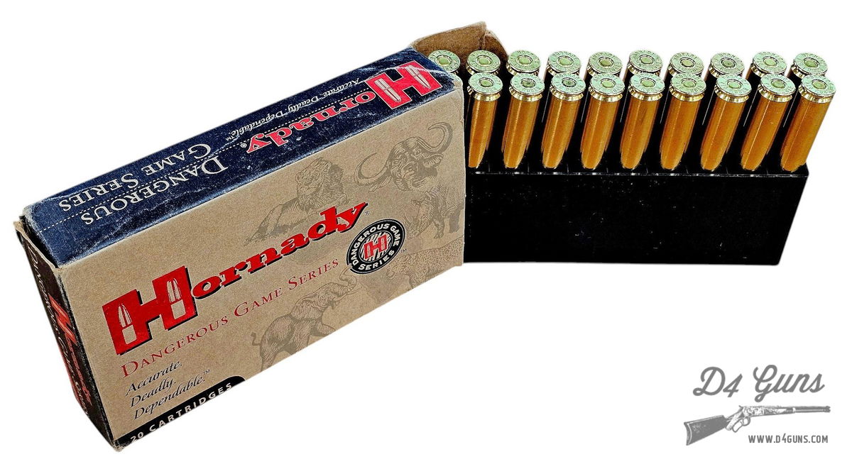 Hornady Dangerous Game .416 Ruger 400gr DGX 20 Rounds 82665 ...
