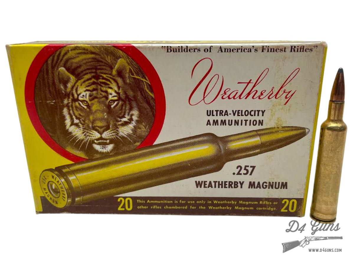 Weatherby Retro .257 Weatherby Mag 125gr Soft Point 20 Rounds | D4 Guns
