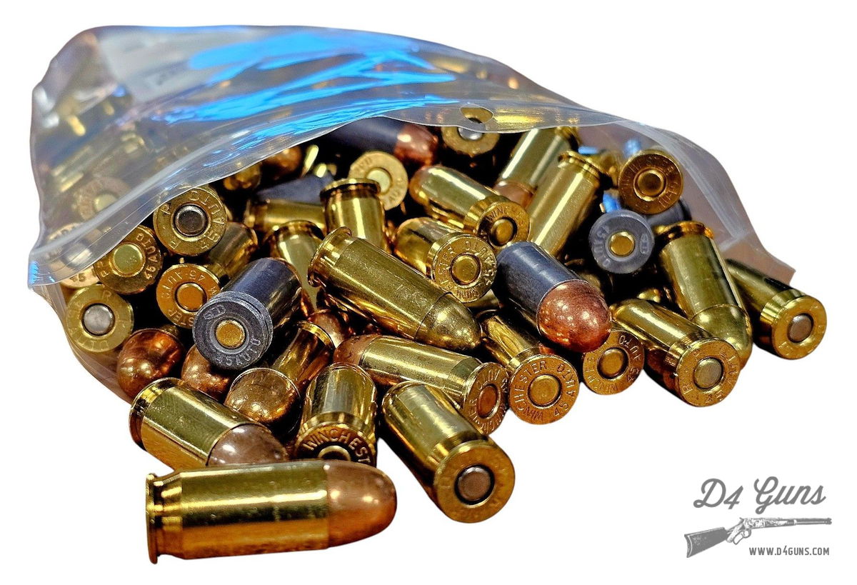 Plinker Pack .45 ACP/Auto 230gr FMJ 150 Rounds | D4 Guns