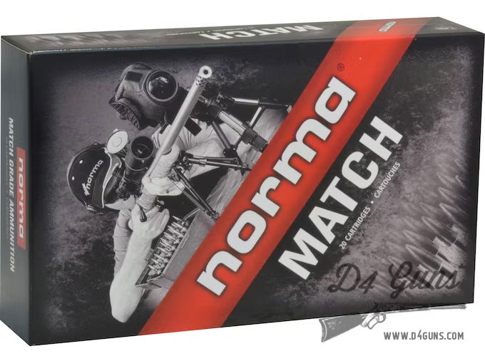 Norma Golden Target .308 Win 168gr BTHP Match 20 Rounds 7393923327785 ...