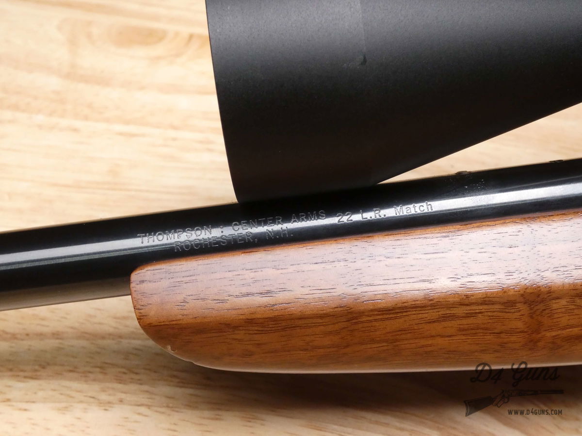 Thompson Center Contender G1 - .22 LR Match - XLNT Rimfire T/C w/ Scope ...