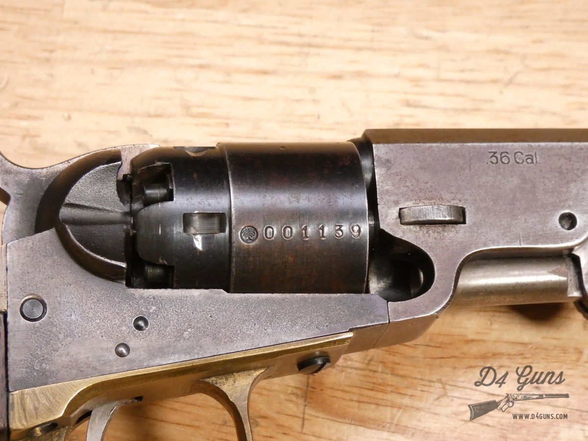 Dixie Gun Works Hartford Pocket Model .36 Cal Black Powder Civil