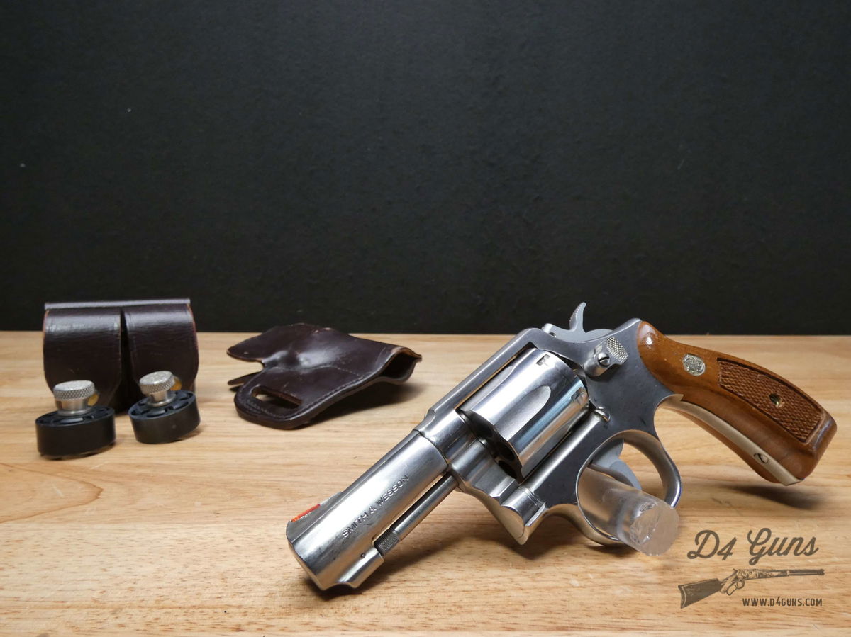 Sw 65 Smith & Wesson Model 65-3 - .357 Mag - Stainless Pre-Lock S&W 65 - XLNT ...