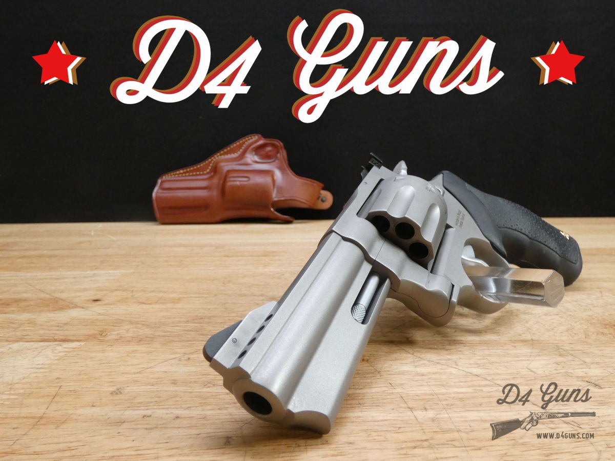 Taurus 608 - .357 Mag - XLNT - 8-Shot Stainless Ported - DA - M608 ...