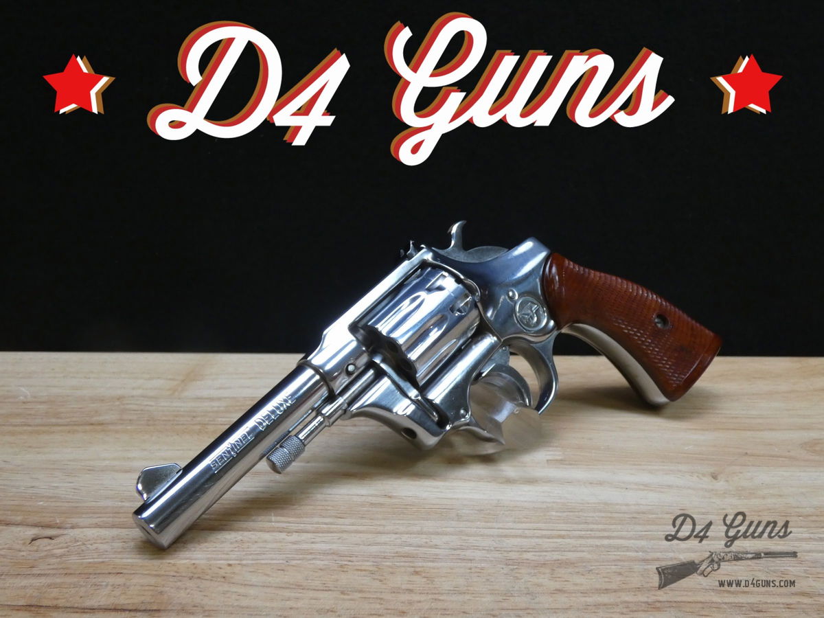High Standard R-107 Sentinel Deluxe - .22 LR - R107 - 9 Shot - Nickel ...