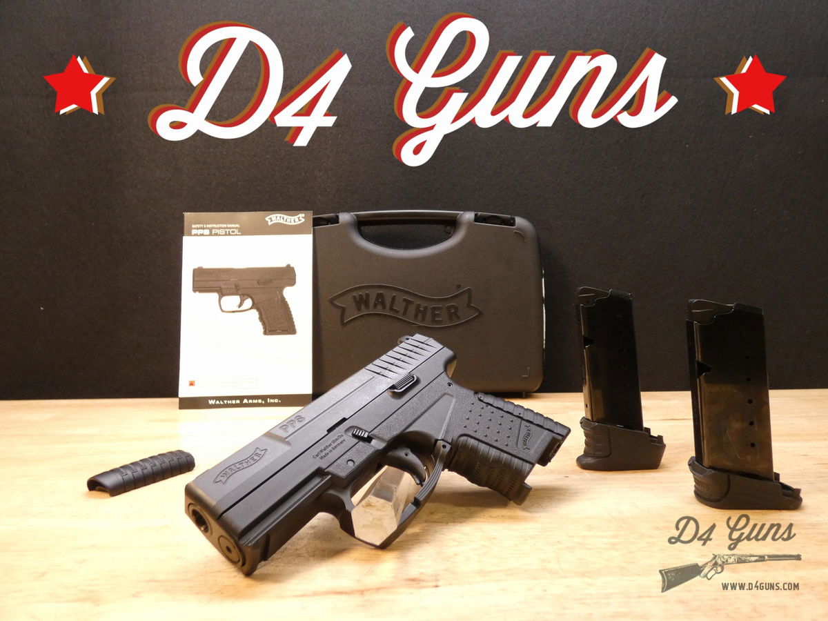 Walther PPS - .40 S&W - Case & 2 Mags! - MFG 2015 - Single Stack - CCW ...