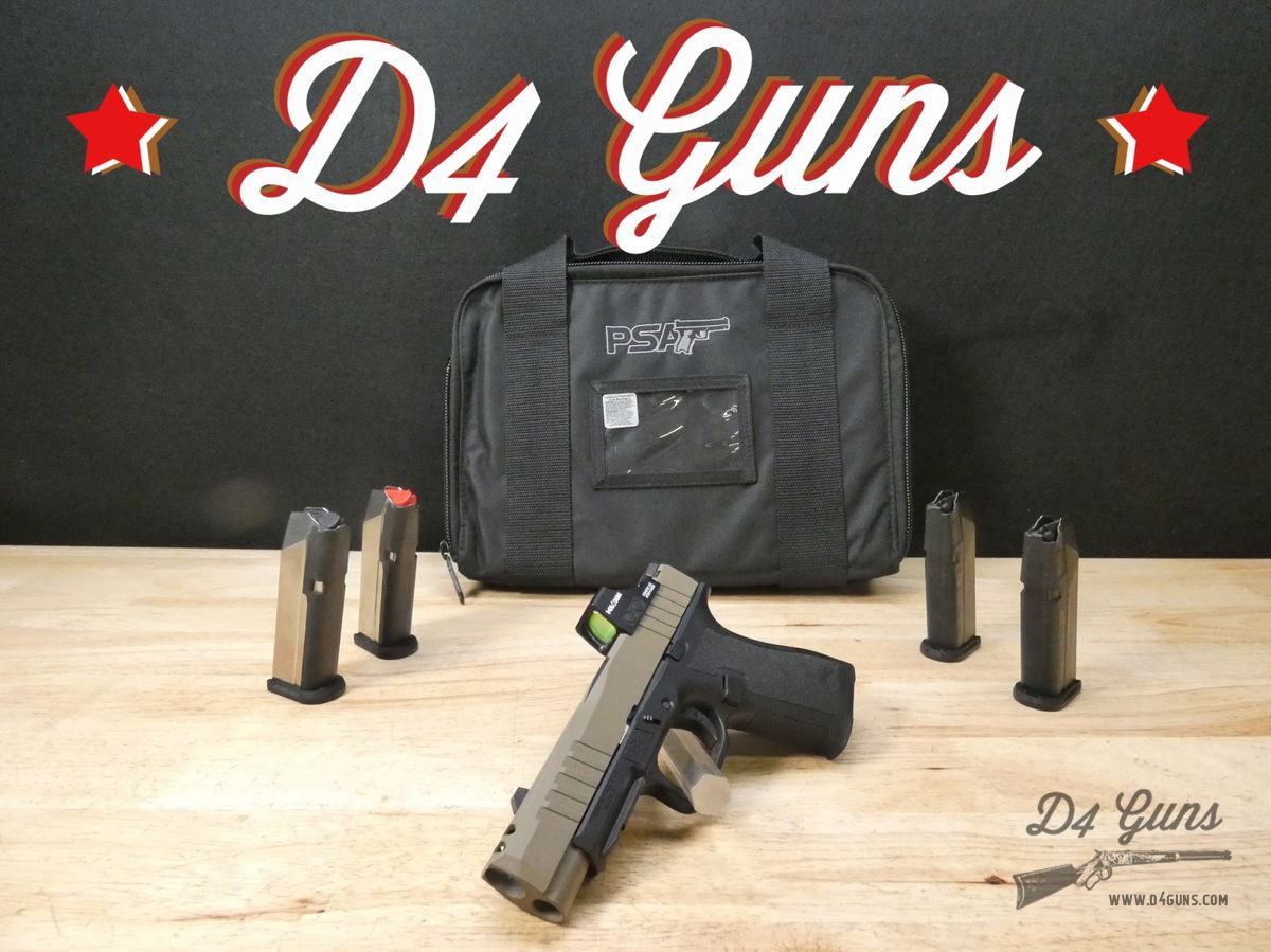 Palmetto State Armory Dagger Micro Comp FDE - 9mm - PSA w/ Holosun ...