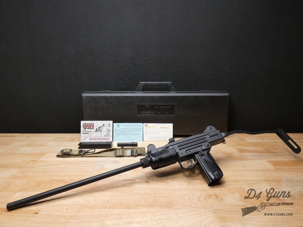 UNFIRED Action Arms IMI Uzi Mini Carbine - 9mm - XLNT w/ OG Case & MORE - C-img-3