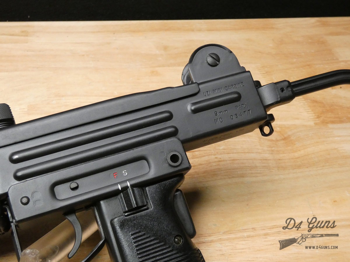 UNFIRED Action Arms IMI Uzi Mini Carbine - 9mm - XLNT w/ OG Case & MORE - C-img-9