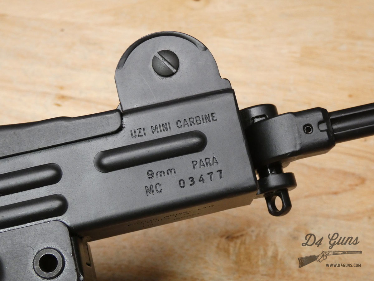 UNFIRED Action Arms IMI Uzi Mini Carbine - 9mm - XLNT w/ OG Case & MORE - C-img-35