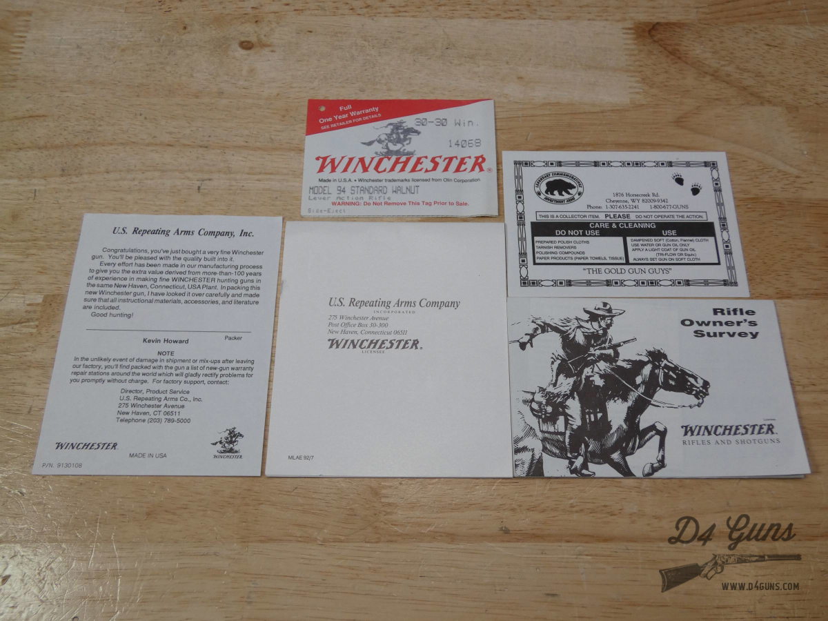 Winchester 94AE C.M. Russell The Exalted Ruler Commemorative - .30-30 - C-img-49