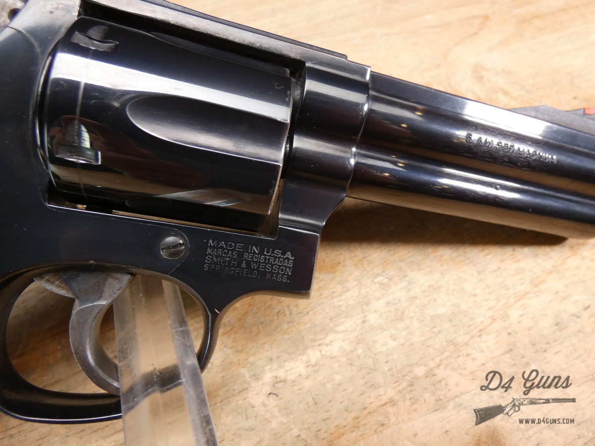 Smith and Wesson 586-3 - .357 Magnum - Wood Grips - Pre- Lock - 4IN BBL - C-img-24