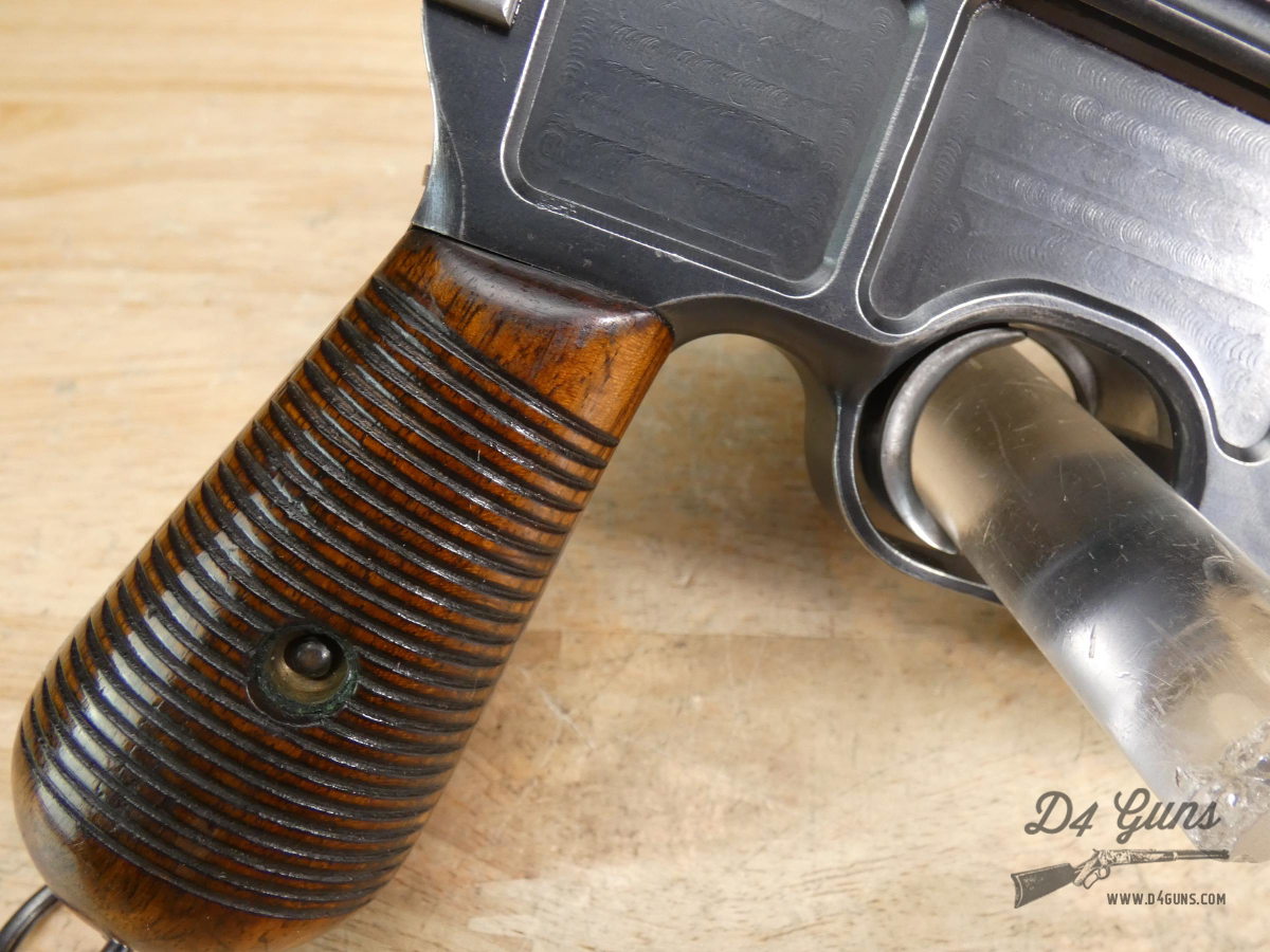 CLEAN Mauser C96 Commercial Conehammer - 7.63x25mm - Broomhandle - C -img-27