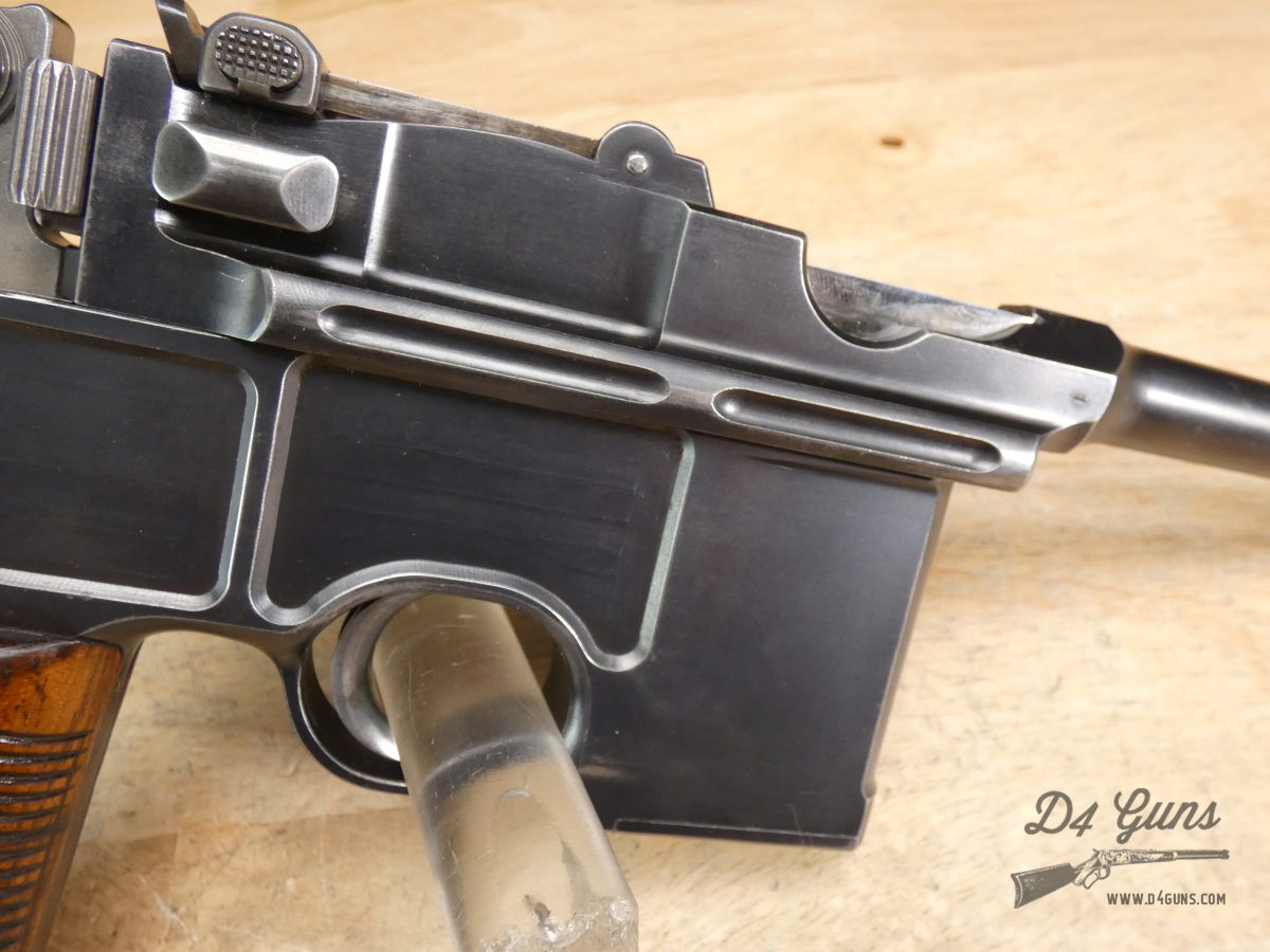 CLEAN Mauser C96 Commercial Conehammer - 7.63x25mm - Broomhandle - C -img-29