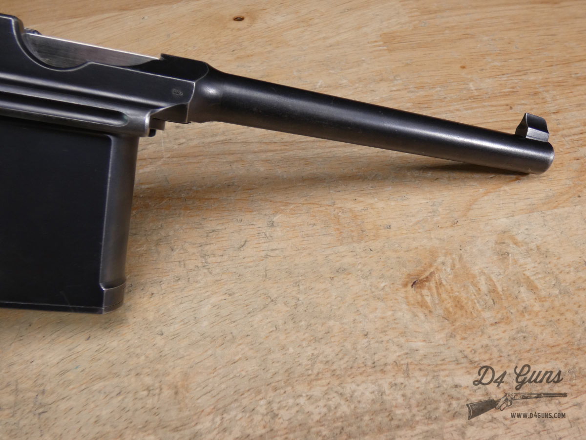 CLEAN Mauser C96 Commercial Conehammer - 7.63x25mm - Broomhandle - C -img-31