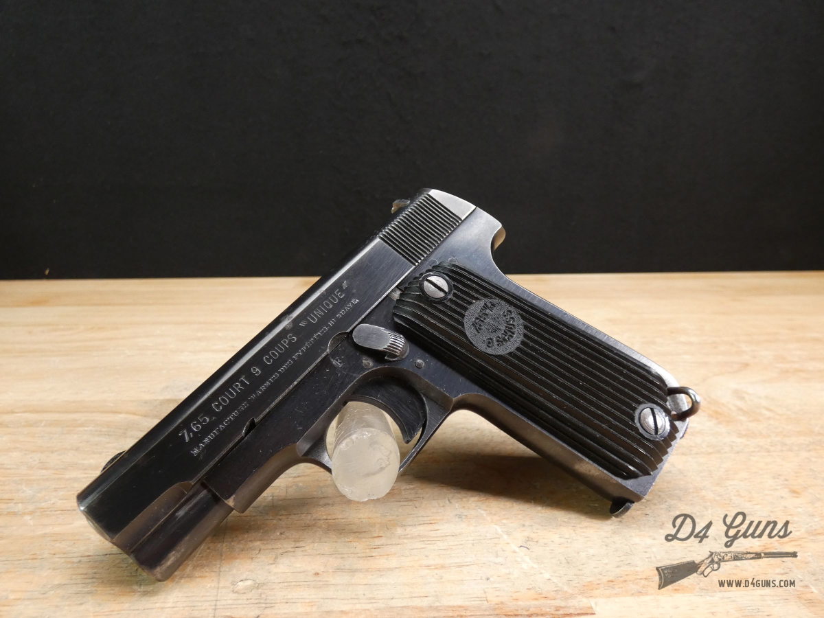 Unique Model 17 - .32 ACP - French - Lanyard Loop - Colt 1903 - C -img-1