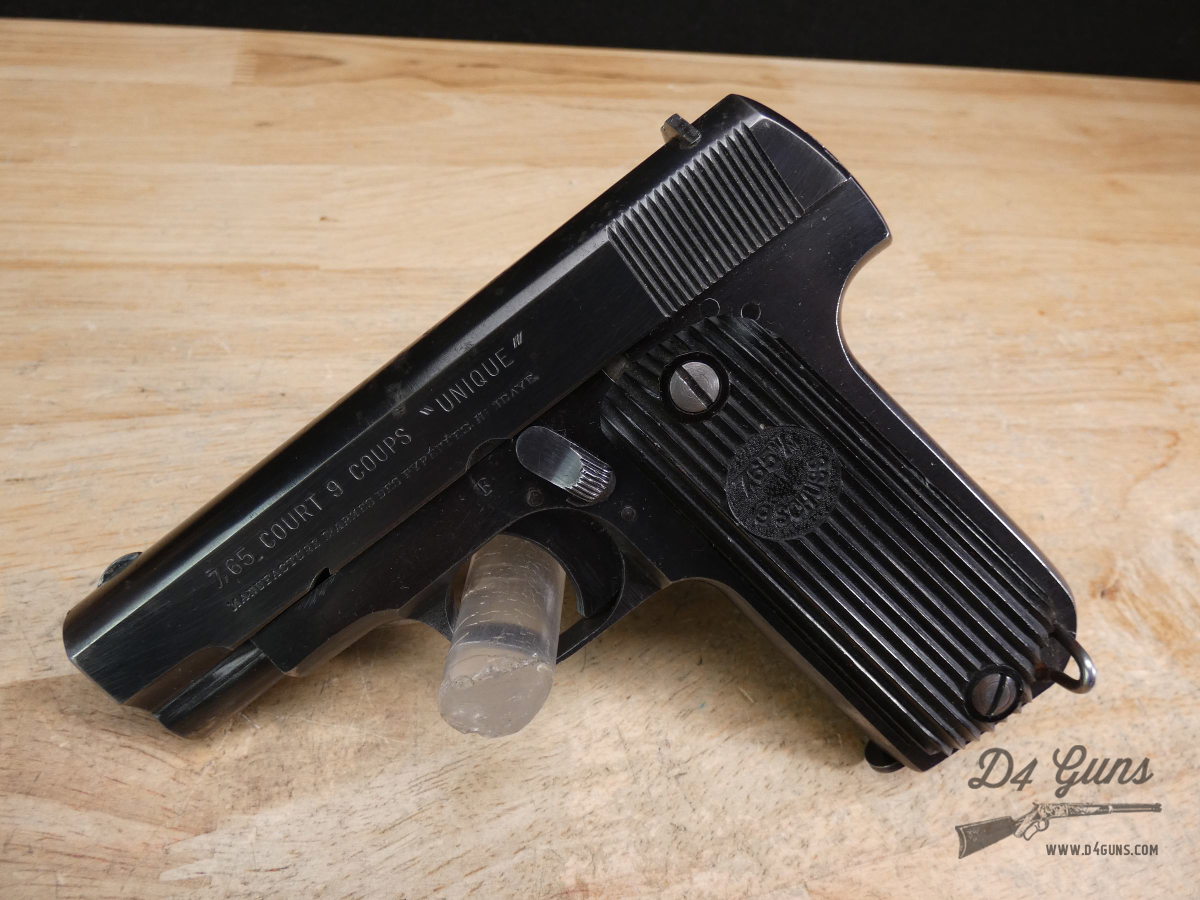 Unique Model 17 - .32 ACP - French - Lanyard Loop - Colt 1903 - C -img-2