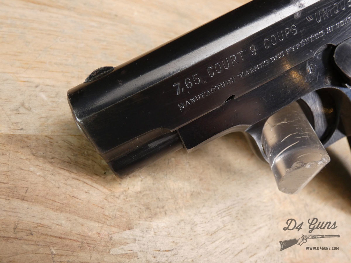 Unique Model 17 - .32 ACP - French - Lanyard Loop - Colt 1903 - C -img-3
