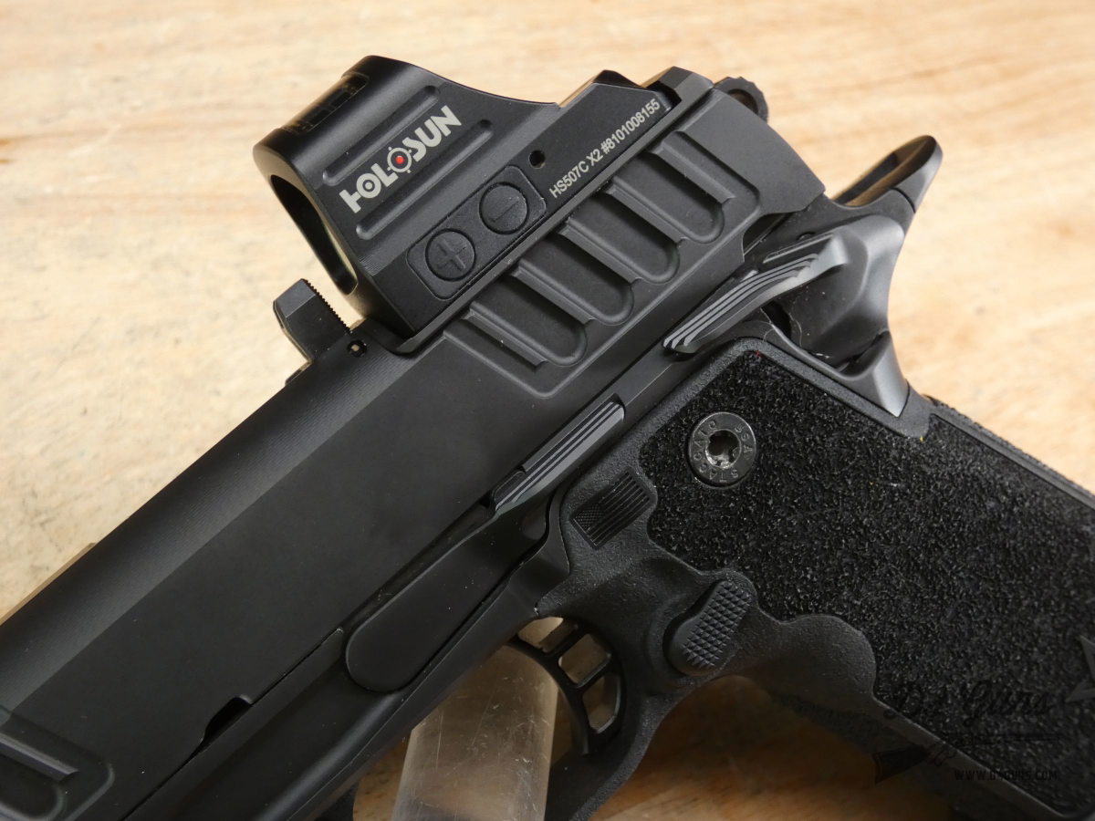 Staccato HD P4X 2011 - 9mm - DLC Compensated - Holosun HS507C + Mags - C -img-5