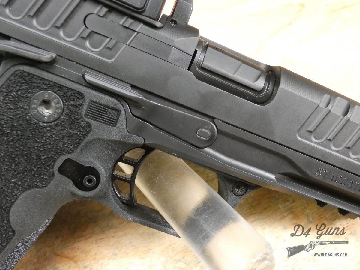 Staccato HD P4X 2011 - 9mm - DLC Compensated - Holosun HS507C + Mags - C -img-25