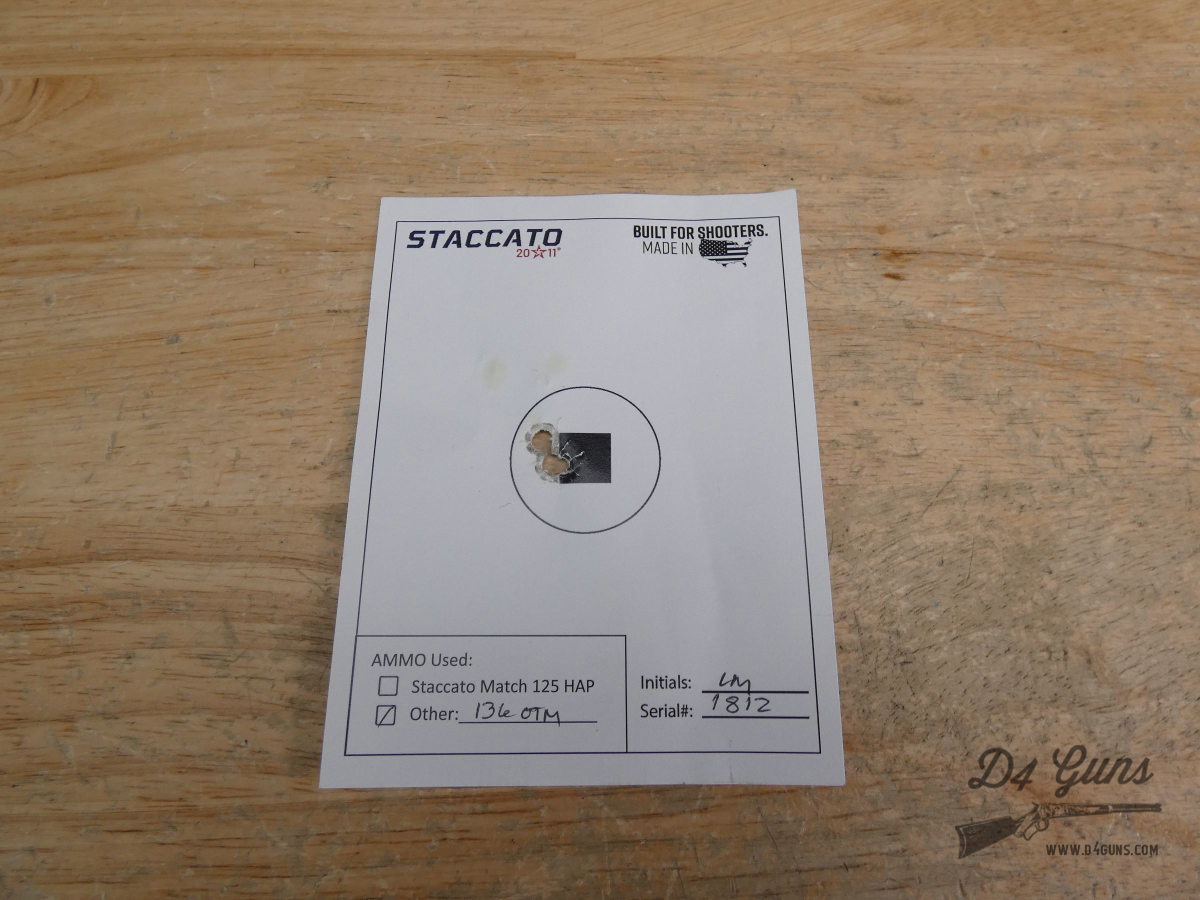 Staccato HD P4X 2011 - 9mm - DLC Compensated - Holosun HS507C + Mags - C -img-35