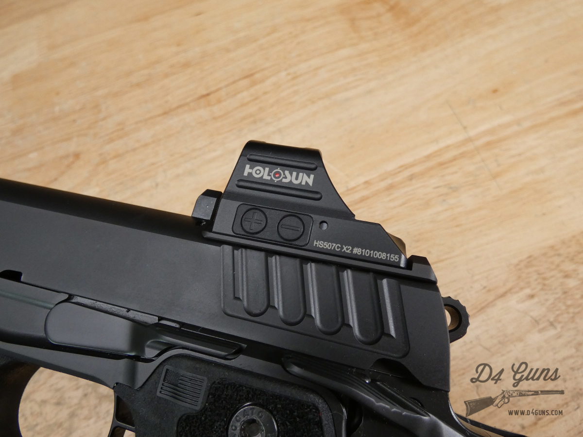Staccato HD P4X 2011 - 9mm - DLC Compensated - Holosun HS507C + Mags - C -img-39