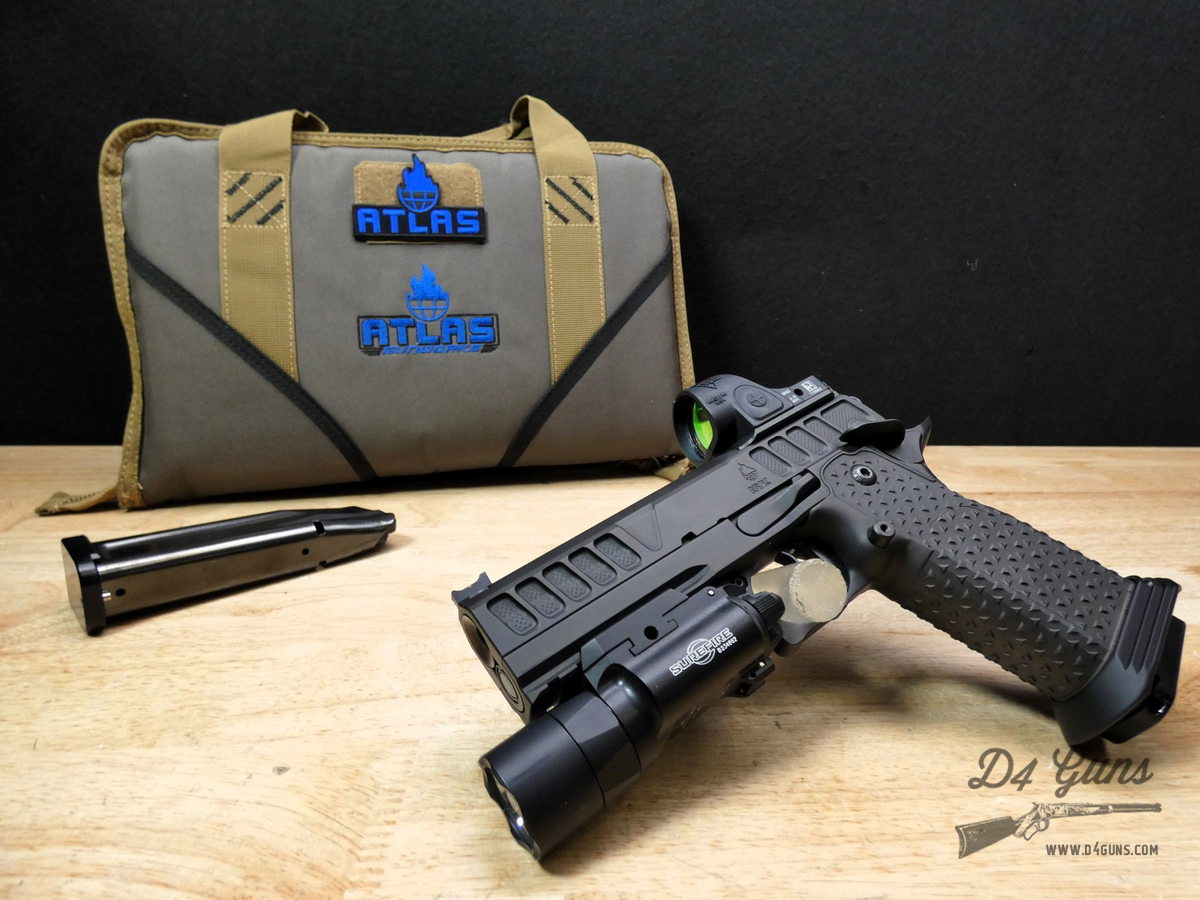 Atlas Gunworks NYX RDS v2 Perfect Zero - 9mm - w/ Trijicon SRO & Surefire-img-1