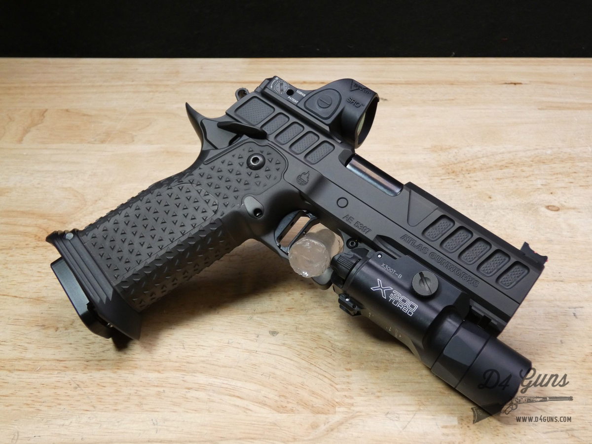 Atlas Gunworks NYX RDS v2 Perfect Zero - 9mm - w/ Trijicon SRO & Surefire-img-10