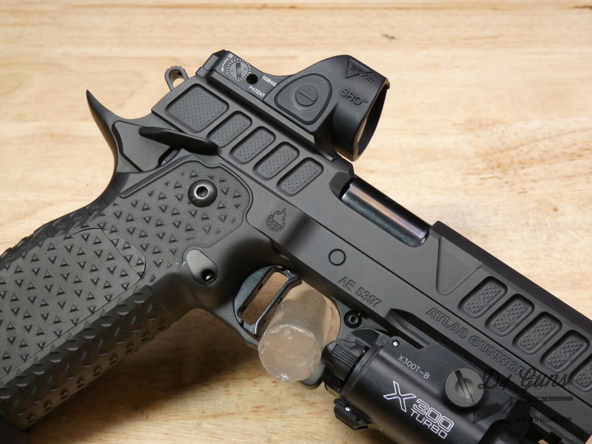 Atlas Gunworks NYX RDS v2 Perfect Zero - 9mm - w/ Trijicon SRO & Surefire-img-12