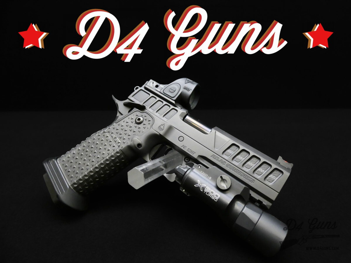 Atlas Gunworks NYX RDS v2 Perfect Zero - 9mm - w/ Trijicon SRO & Surefire-img-0