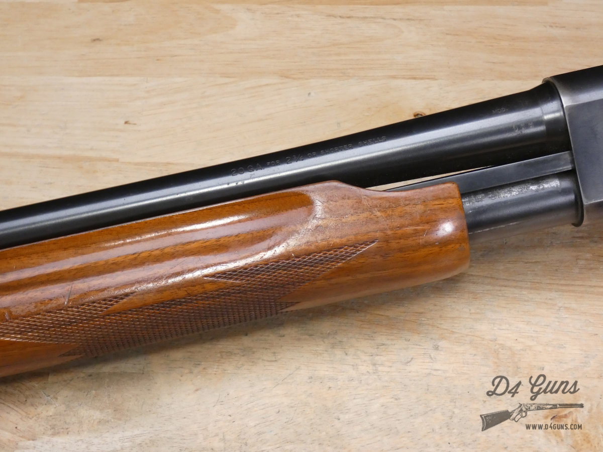 Remington 870 Wingmaster - 20 Gauge - MFG 1963 - Classic Pump - Mod Choke-img-4