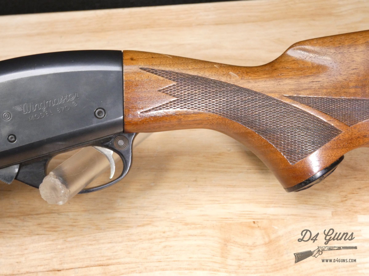 Remington 870 Wingmaster - 20 Gauge - MFG 1963 - Classic Pump - Mod Choke-img-6