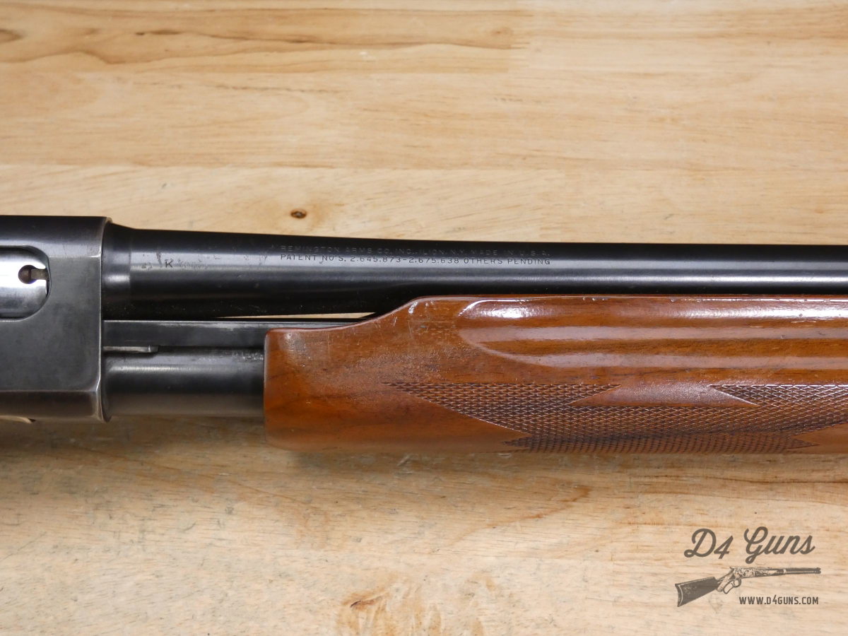 Remington 870 Wingmaster - 20 Gauge - MFG 1963 - Classic Pump - Mod Choke-img-15
