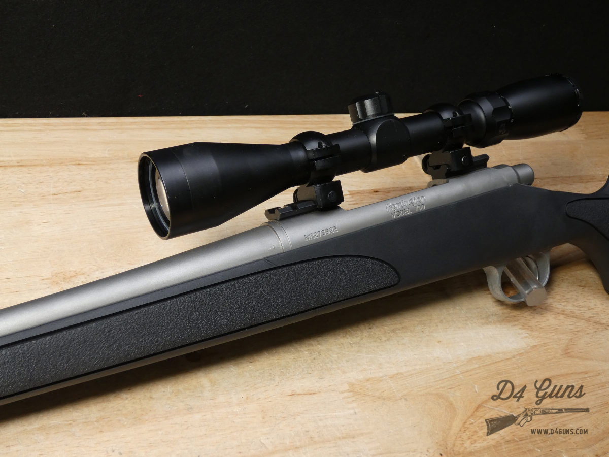 Remington 700 ADL Stainless Synthetic - .30-06 SPRG - w/ Scope-img-5