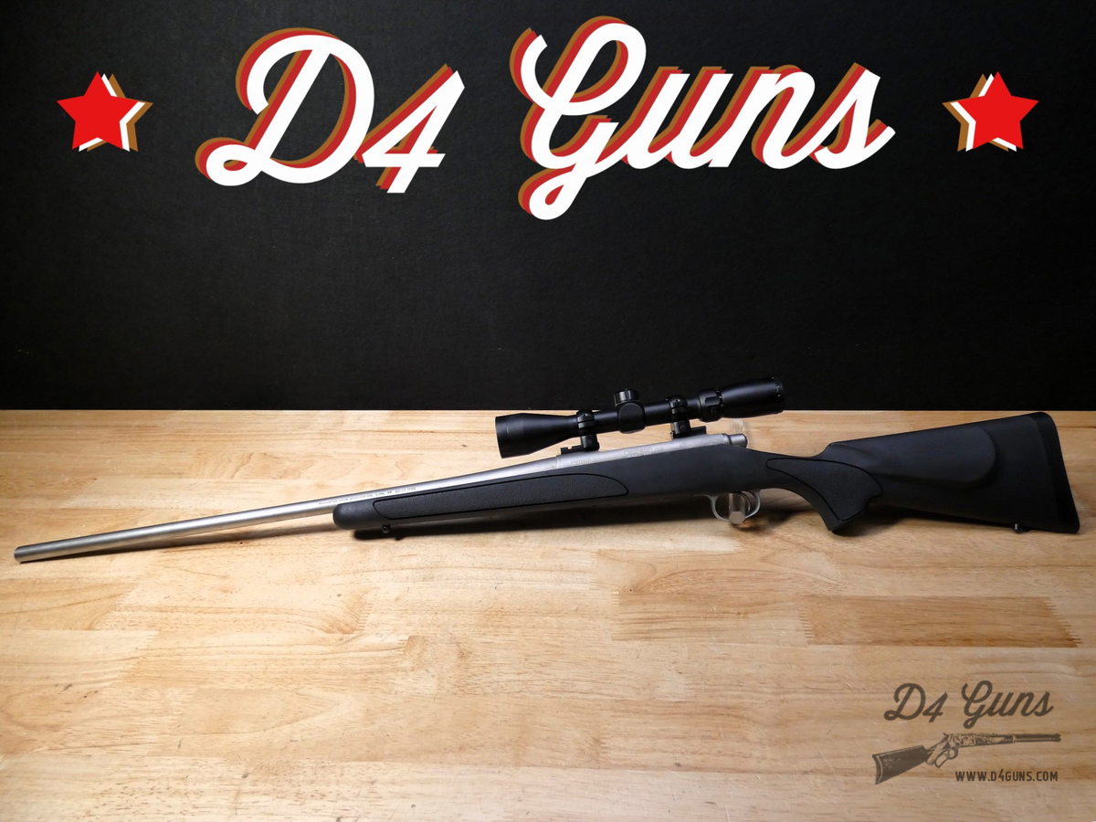 Remington 700 ADL Stainless Synthetic - .30-06 SPRG - w/ Scope-img-0
