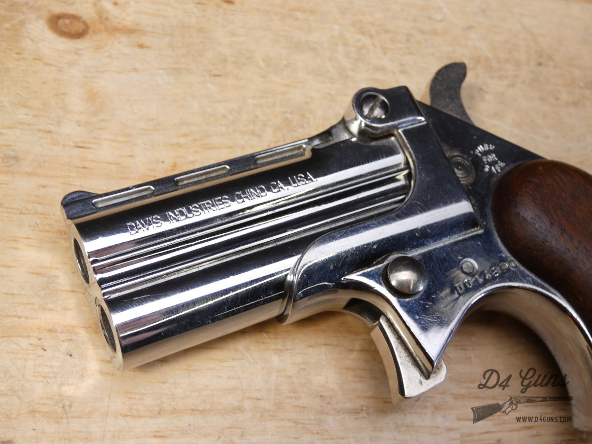Davis Industries Model D38 - .38 SPL - Pocket Pistol - Derringer -img-3