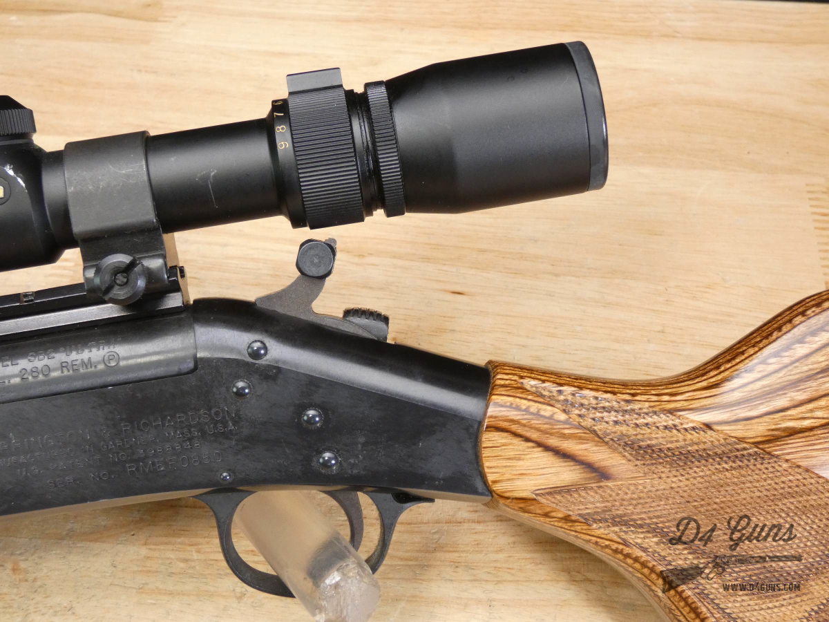 Harrington & Richardson SB2 ULTRA - .280 Rem - RMEF 1996 Sponsor Edition-img-5