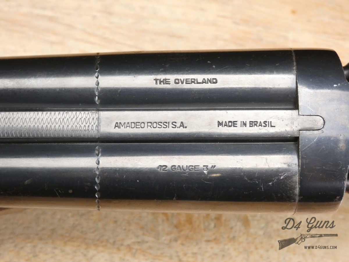 Rossi The Overland - 12 Gauge - 3in - IC/Mod - Interarms - Coach Gun - SxS-img-29