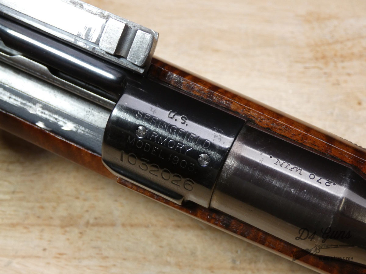 Custom US Springfield Armory 1903 Sporter - .270 Win - MFG 1918 - M1903 - C-img-44