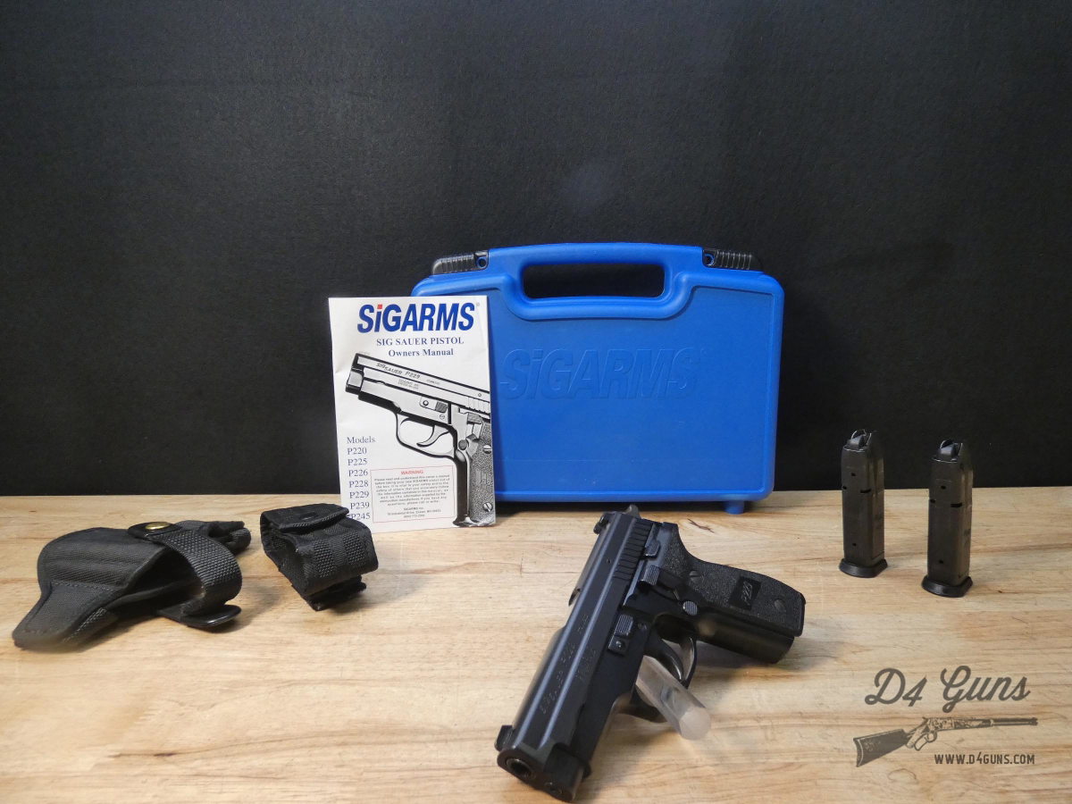 Sig Sauer P229 - .40 S&W - w/ OG Case + 2 Mags & MORE - Sigarms-img-1