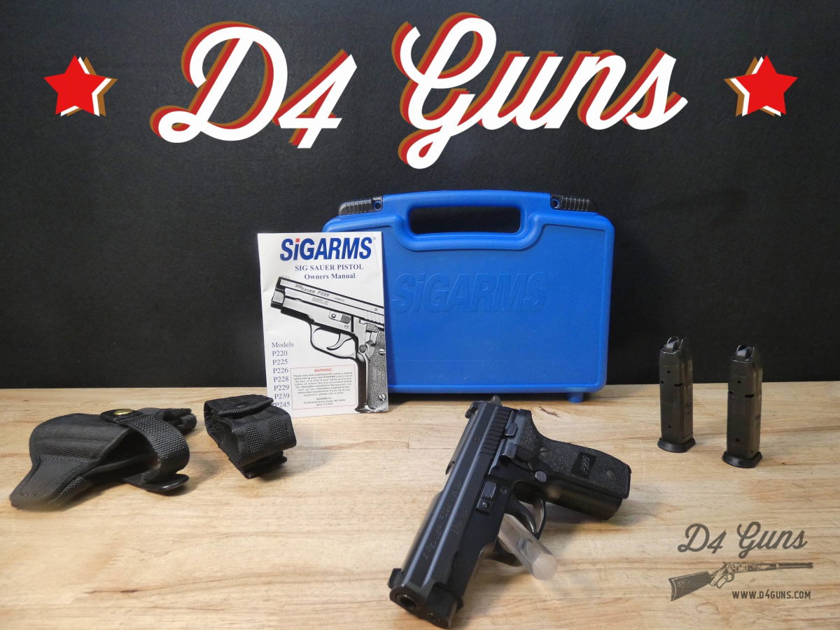 Sig Sauer P229 - .40 S&W - w/ OG Case + 2 Mags & MORE - Sigarms-img-0