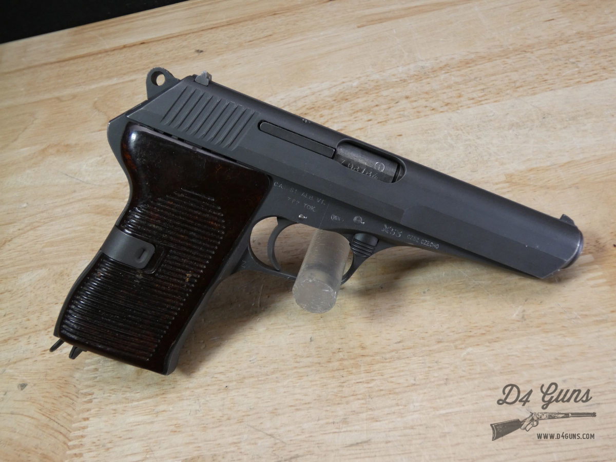 CZ52 - 7.62x25 Tokarev - 2 Mags + Holster! - CZ VZ 52 - VZ52 - 1953 - Czech-img-22
