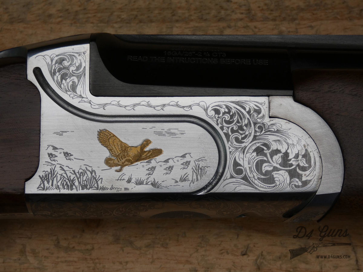 Tradition By Fausti Real 16 III - 16ga - Italy - Grade 3 Engraved - Chokes-img-23