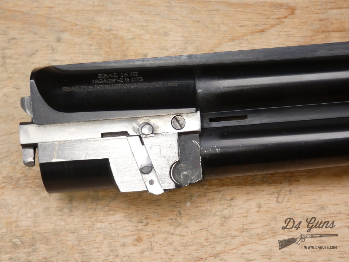 Tradition By Fausti Real 16 III - 16ga - Italy - Grade 3 Engraved - Chokes-img-53