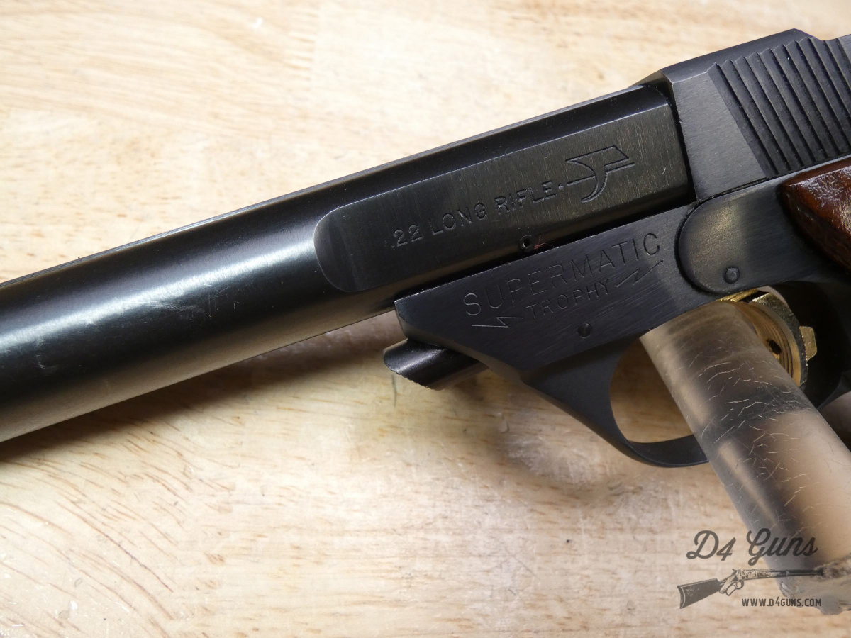 Hi-Standard Supermatic Trophy - .22 LR - High Standard - Precision Semi-img-4