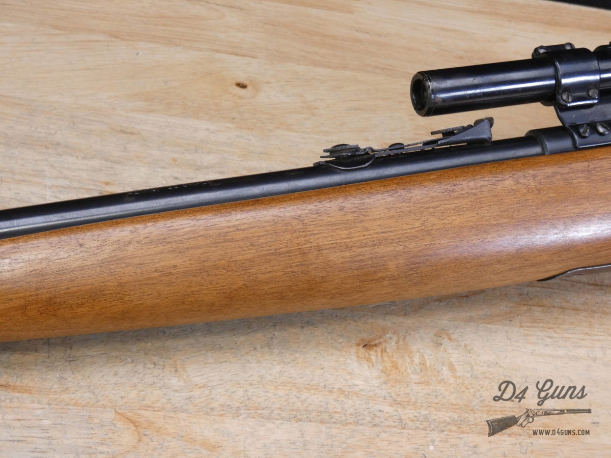 Mossberg 42M (b) Post War Commercial Model - .22 S-L-LR - Weaver Scope-img-4